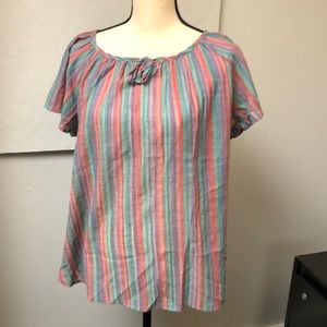 Vintage striped blouse